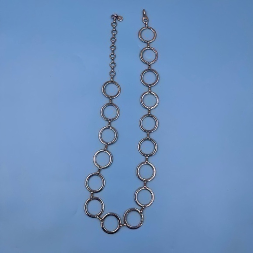 Vintage Circle Metal Chain Belt
